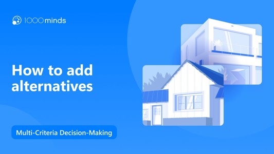 How to add alternatives